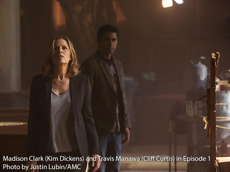 Kim Dickens and Cliff Curtis on Fear The Walking Dead Episode 1