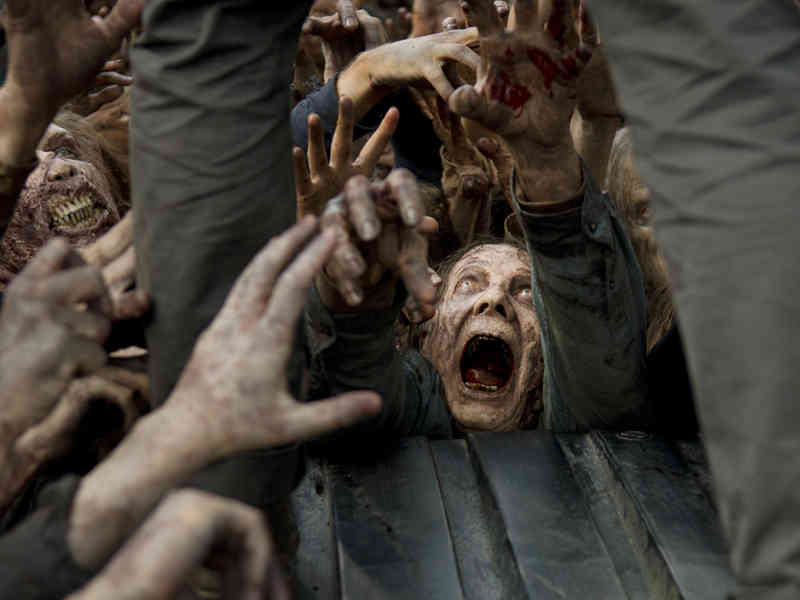 The Walking Dead Season 6 Episode 1 Zombies